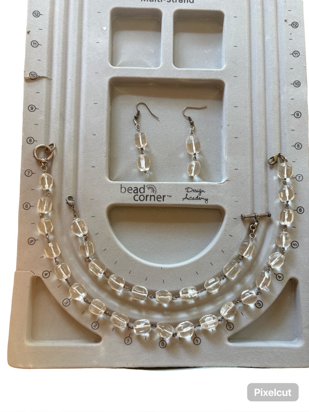 Handmade Jewelry set - necklace, bracelet, earrings